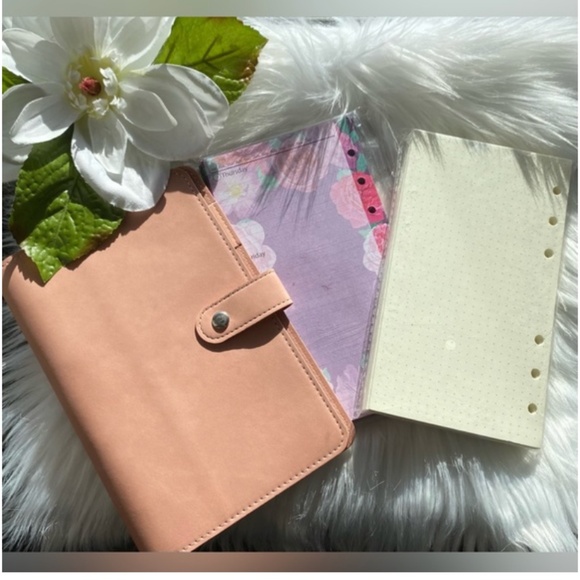 unbranded Other - NWOT Agenda PLANNER Faux Leather DUSTY ROSE